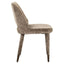 Chair Cecilia stone chenille fire retardant (Niagara 104 Stone Chenille).
