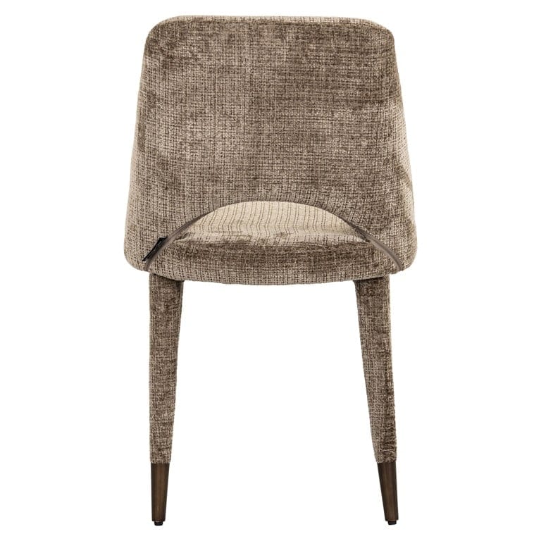 Chair Cecilia stone chenille fire retardant (Niagara 104 Stone Chenille).