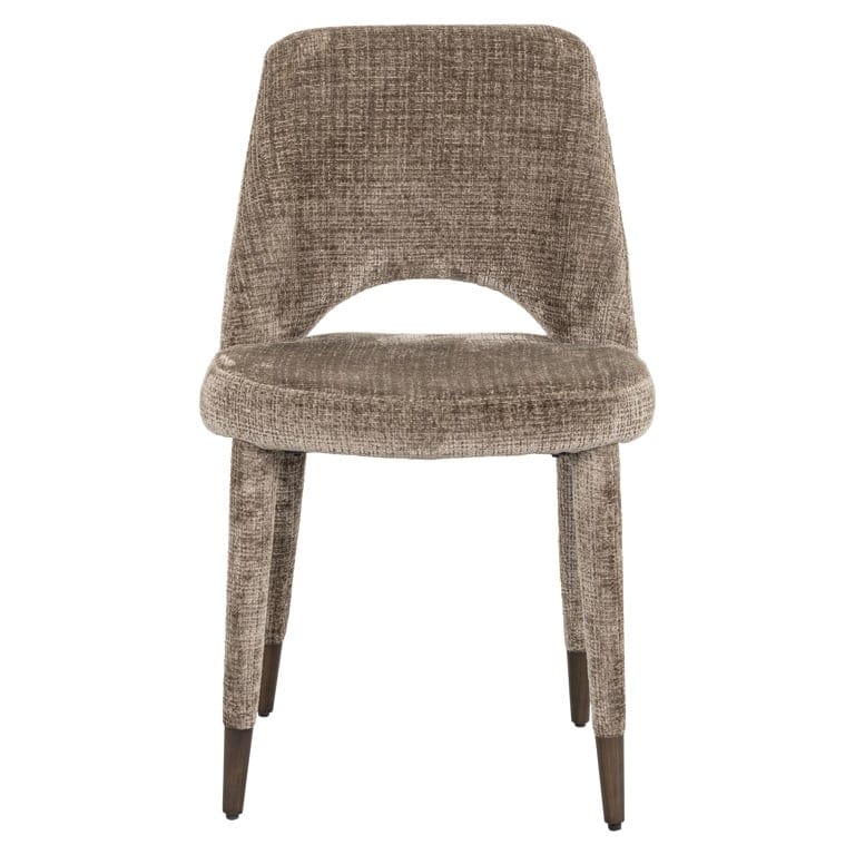 Chair Cecilia stone chenille fire retardant (Niagara 104 Stone Chenille).