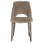 Chair Cecilia stone chenille fire retardant (Niagara 104 Stone Chenille).
