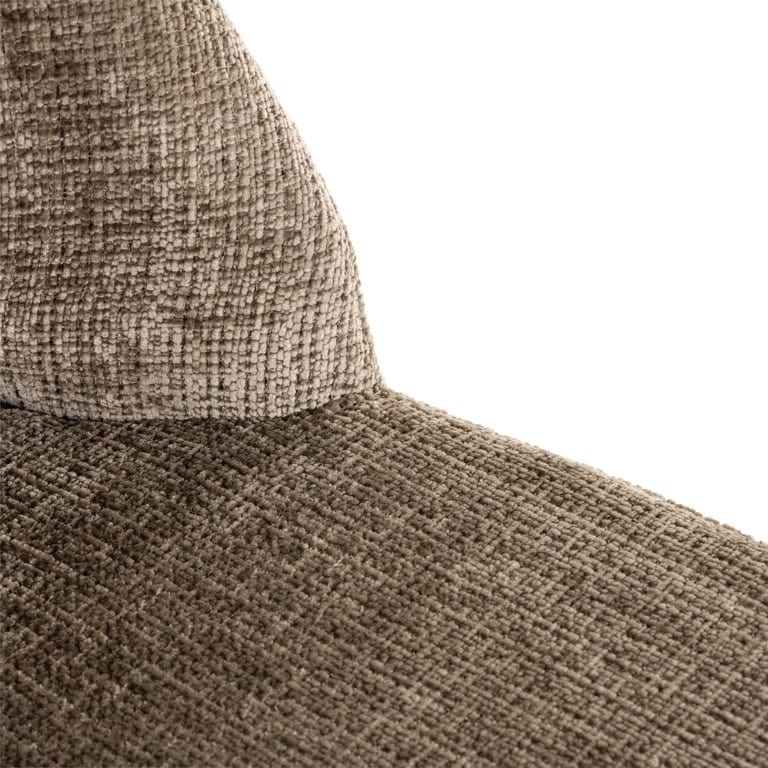Chair Cecilia stone chenille fire retardant (Niagara 104 Stone Chenille).