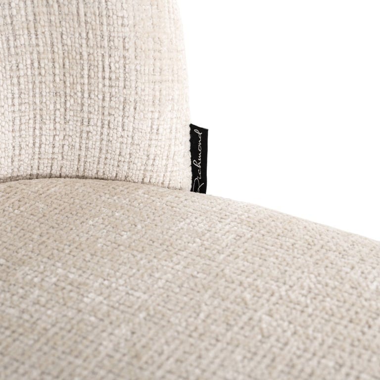 Chair Elvi beige chenille fire retardant (Niagara 902 beige).