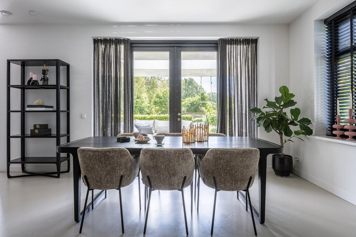 Richmond Interiors Living Chair Fay khaki velvet fire retardant House of Isabella UK