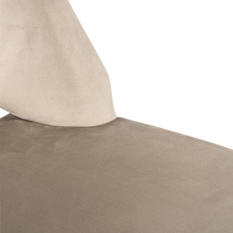 Chair Tabitha trendy nature / quartz khaki fire retardant (Be Trendy 01 Nature).