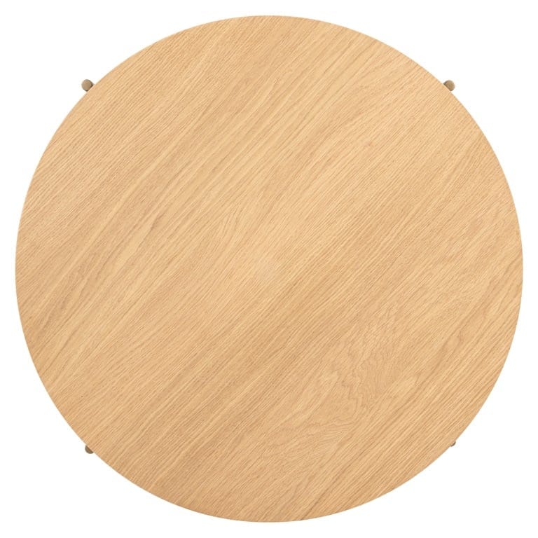 Coffee table Belfort 85Ø (Natural oak).
