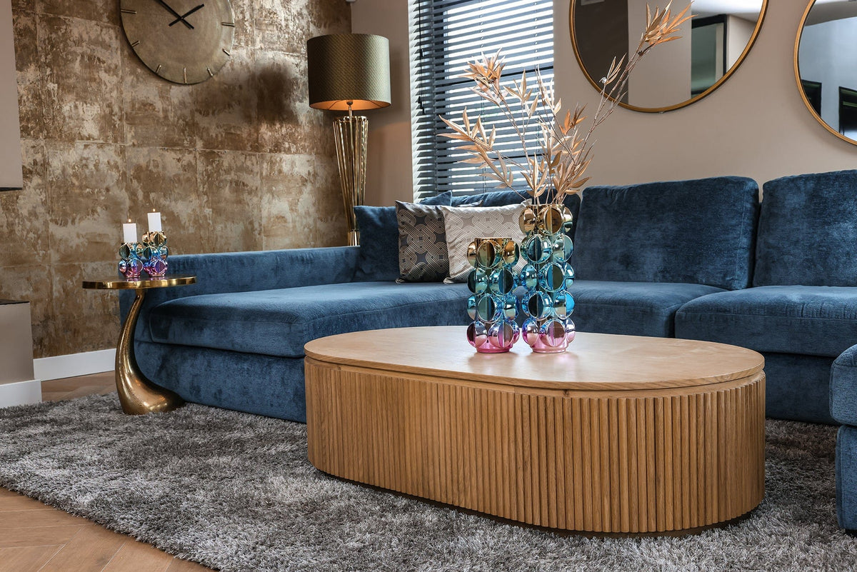 Richmond Interiors Living Coffee table Belfort capsule (Natural oak) House of Isabella UK