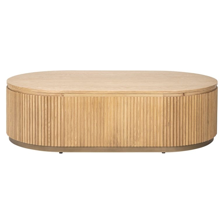 Richmond Interiors Living Coffee table Belfort capsule (Natural oak) House of Isabella UK