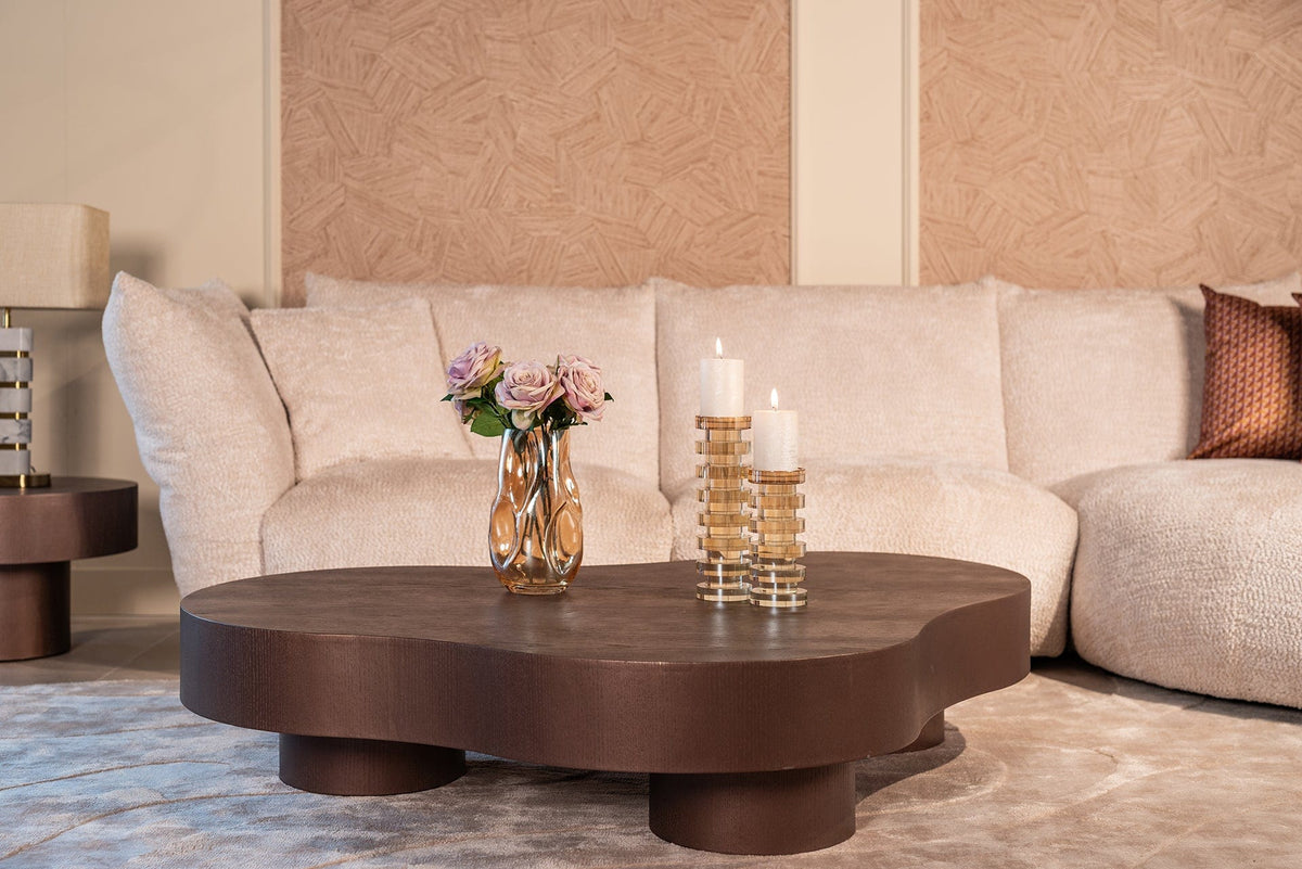 Richmond Interiors Living Coffee table Bogor set of 2 bronze (Bronze) House of Isabella UK