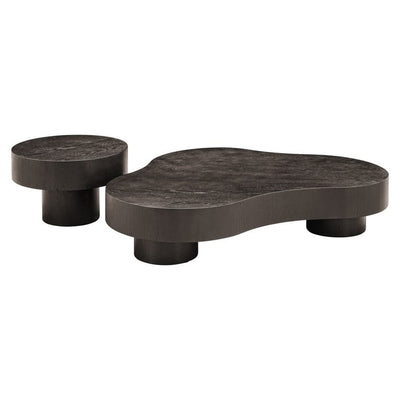 Richmond Interiors Living Coffee table Bogor set of 2 dark coffee (Dark coffee) House of Isabella UK