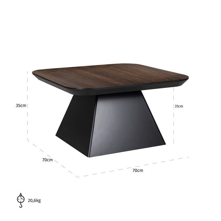 Coffee table Bonvoy brown (Brown).