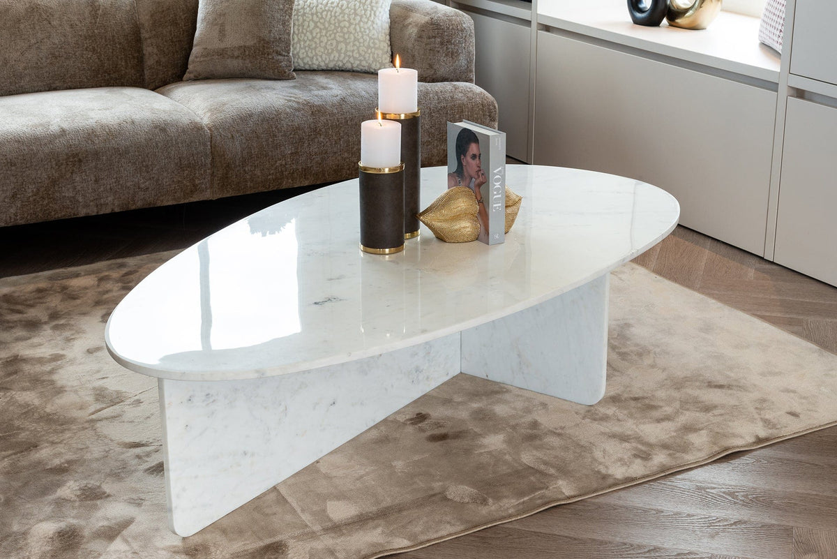 Richmond Interiors Living Coffee table Brandon (White) House of Isabella UK