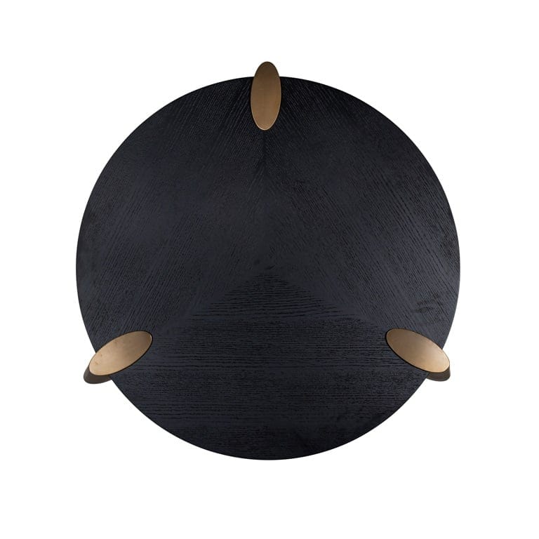 Richmond Interiors Living Coffee table Brody 100Ø (Charcoal) House of Isabella UK