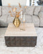 Richmond Interiors Living Coffee table Claremont (Brown) House of Isabella UK