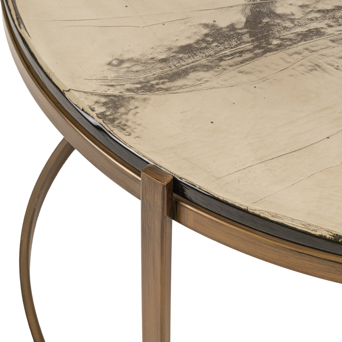 Richmond Interiors Living Coffee table Cleo gold (Set of 2) House of Isabella UK