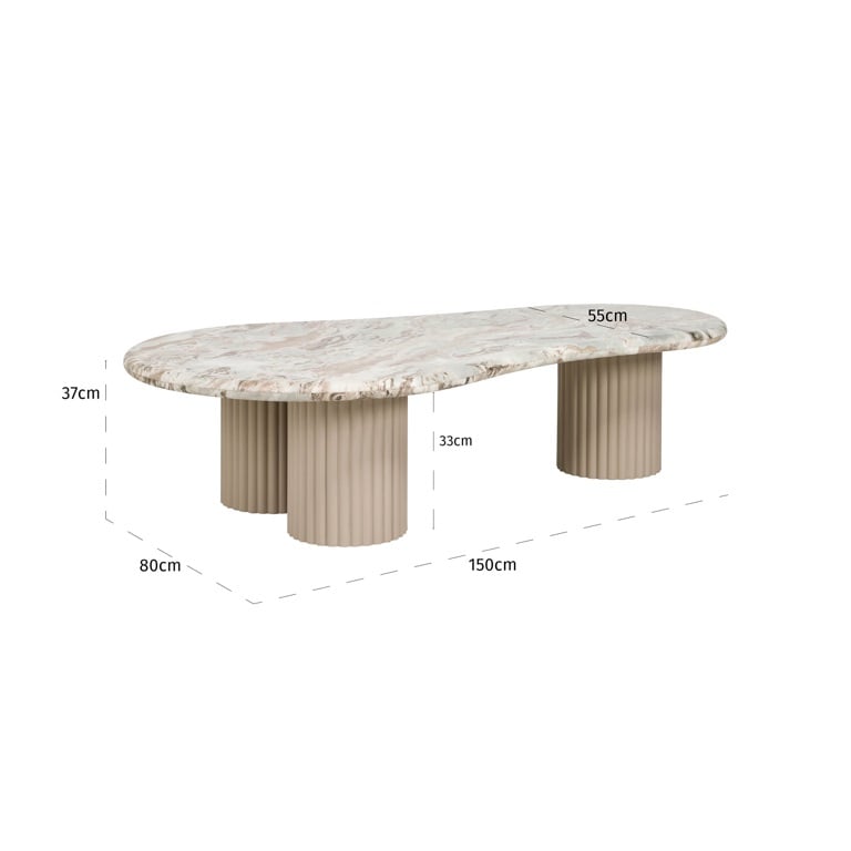 Richmond Interiors Living Coffee table Coronel House of Isabella UK