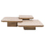 Richmond Interiors Living Coffee table Cumulus beige (Set of 3) House of Isabella UK