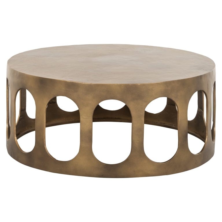 Coffee table Du Pont (Brushed Gold).