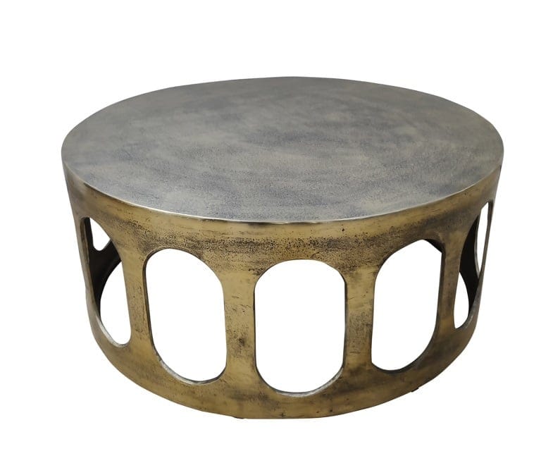 Coffee table Du Pont (Brushed Gold).