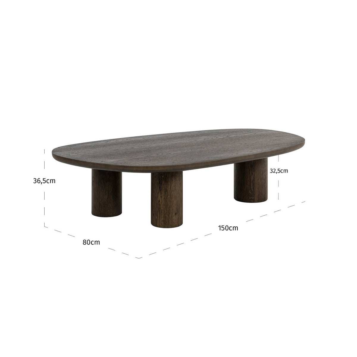 Richmond Interiors Living Coffee table Ellington brown House of Isabella UK