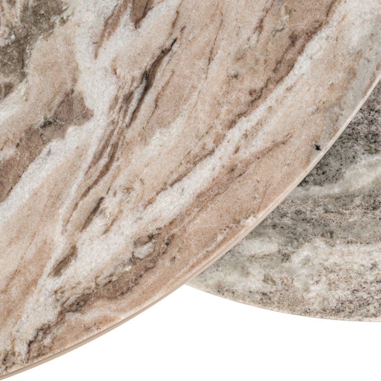 Richmond Interiors Living Coffee table Fairfax set of 2 (Stone) House of Isabella UK