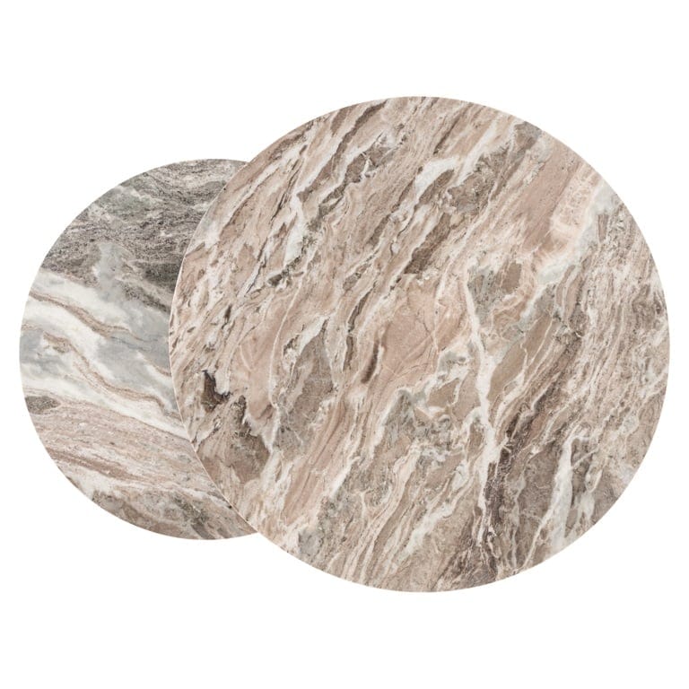 Richmond Interiors Living Coffee table Fairfax set of 2 (Stone) House of Isabella UK