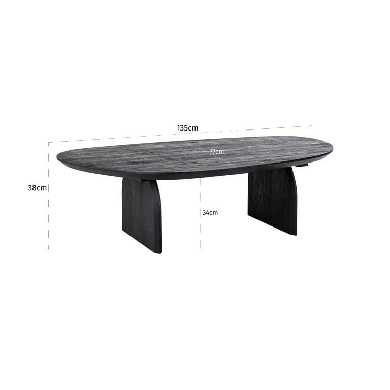 Coffee table Hudson (Black).