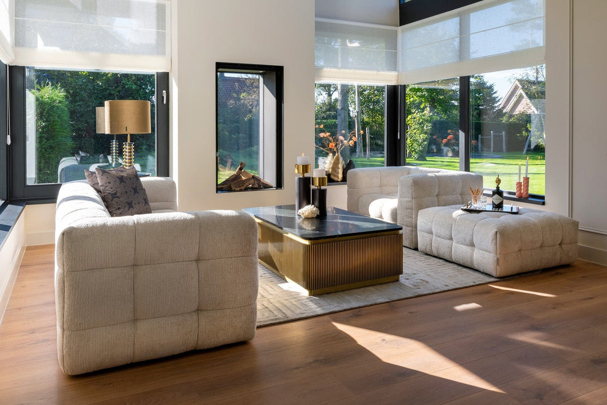 Richmond Interiors Living Coffee table Ironville (Gold) House of Isabella UK