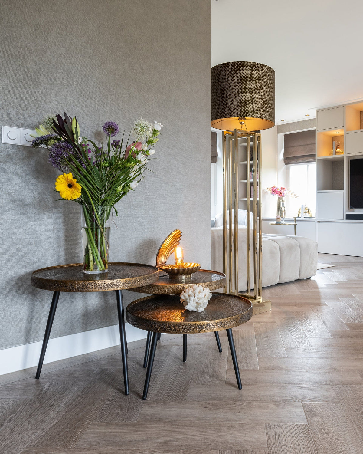 Richmond Interiors Living Coffee table Luton set of 3 House of Isabella UK