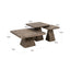 Richmond Interiors Living Coffee table Marlie gold (Set of 3) House of Isabella UK
