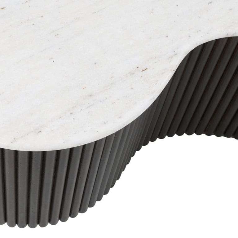 Coffee table Mayfield set of 2 (Brown).