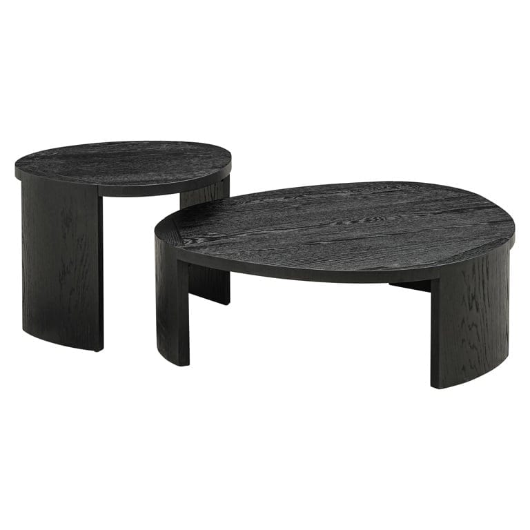 Richmond Interiors Living Coffee table Navarino set of 2 (Dark coffee) House of Isabella UK