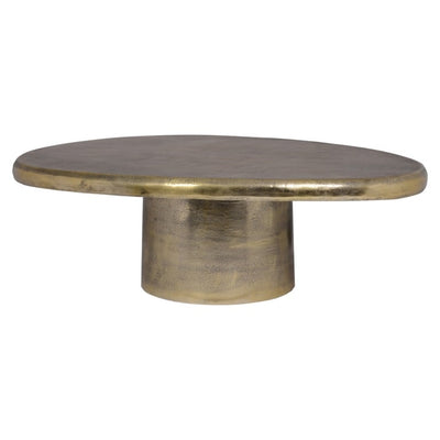 Richmond Interiors Living Coffee table Pulitzer (Brushed Gold) House of Isabella UK