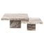 Richmond Interiors Living Coffee table Rashford set of 2 (Stone) House of Isabella UK