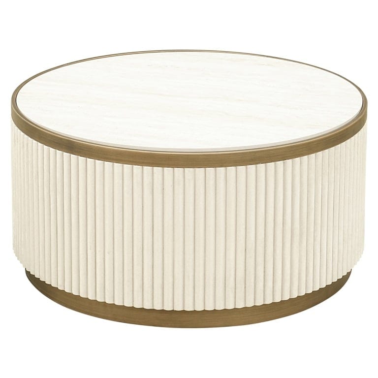 Coffee table Tivoli set of 2 (White).
