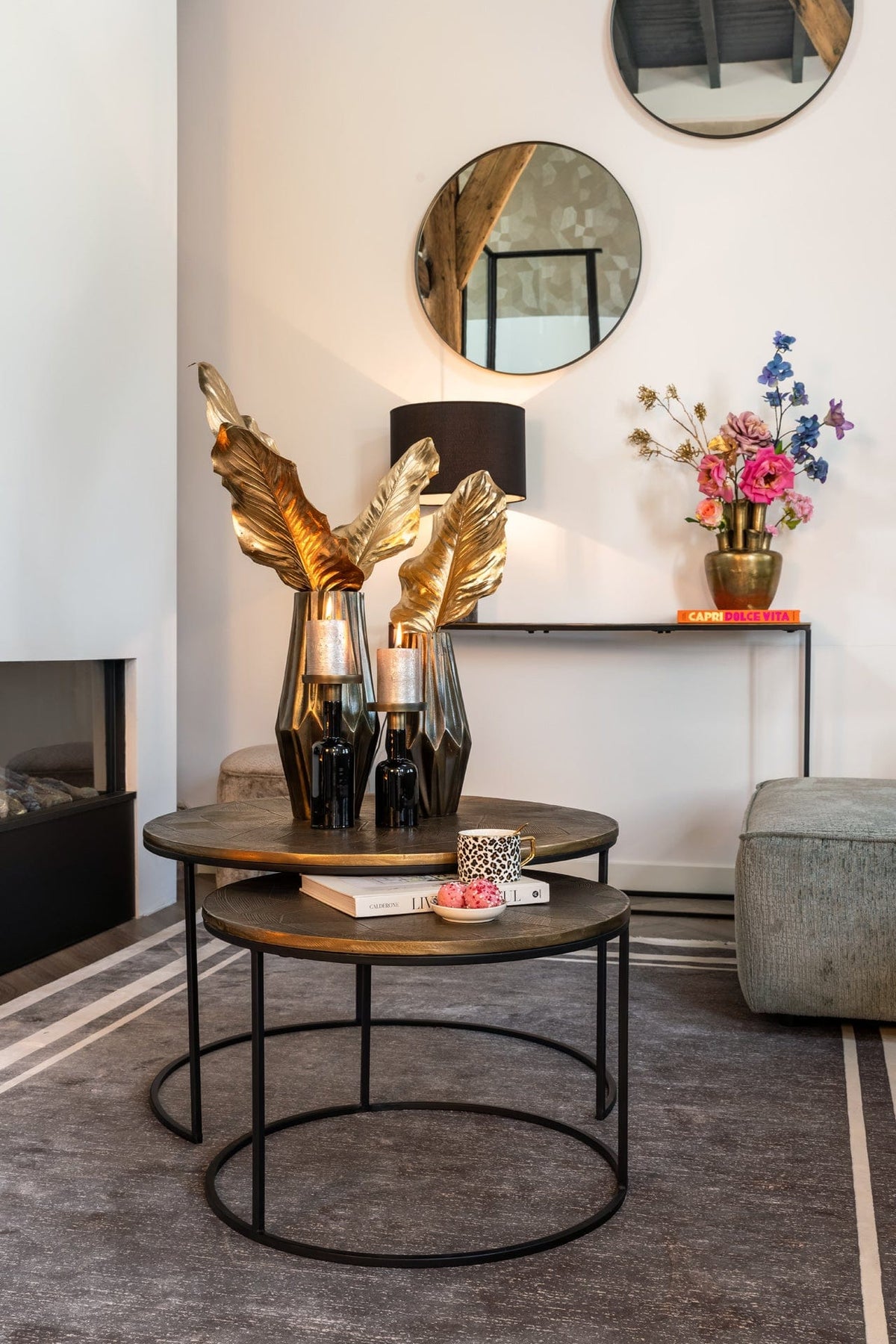 Richmond Interiors Living Coffee table Tulum set of 2 House of Isabella UK