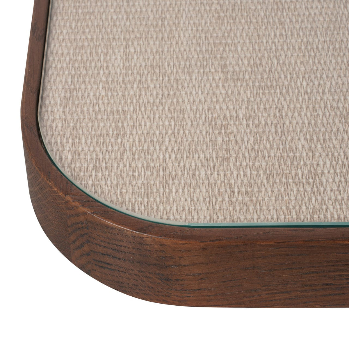 Richmond Interiors Living Coffee table Willox brown  including glass (Set of 2) House of Isabella UK