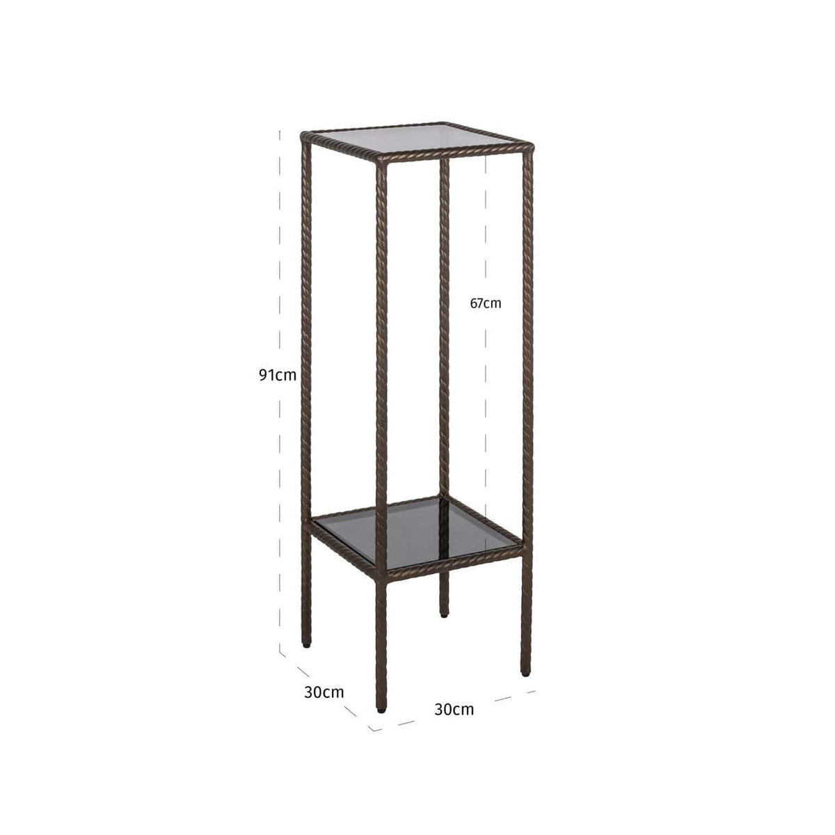 Richmond Interiors Living Column Weston gold House of Isabella UK