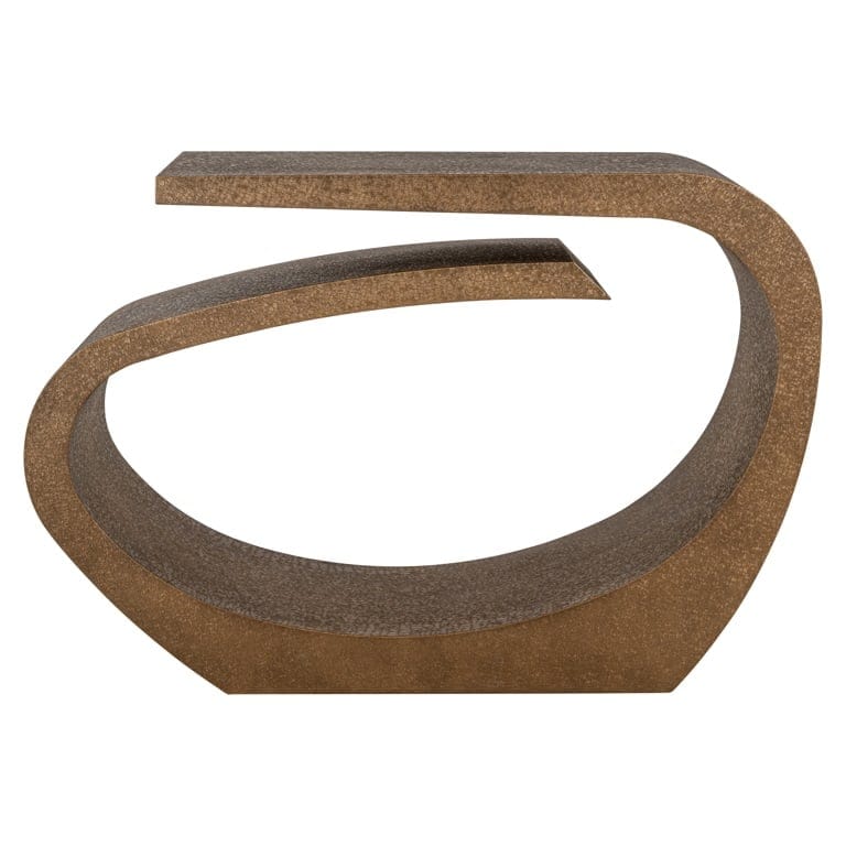 Richmond Interiors Living Console Alhambra (Brushed Gold) House of Isabella UK