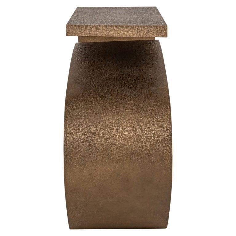 Richmond Interiors Living Console Alhambra (Brushed Gold) House of Isabella UK