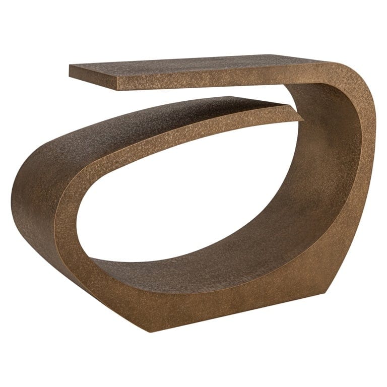 Richmond Interiors Living Console Alhambra (Brushed Gold) House of Isabella UK