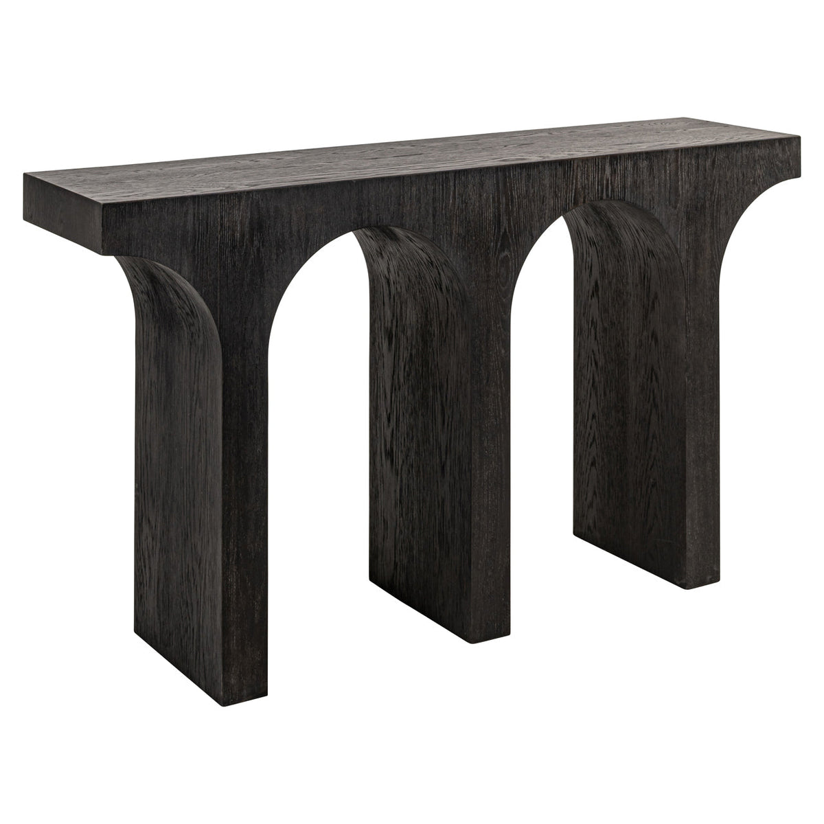 Richmond Interiors Living Console Ashford dark brown House of Isabella UK
