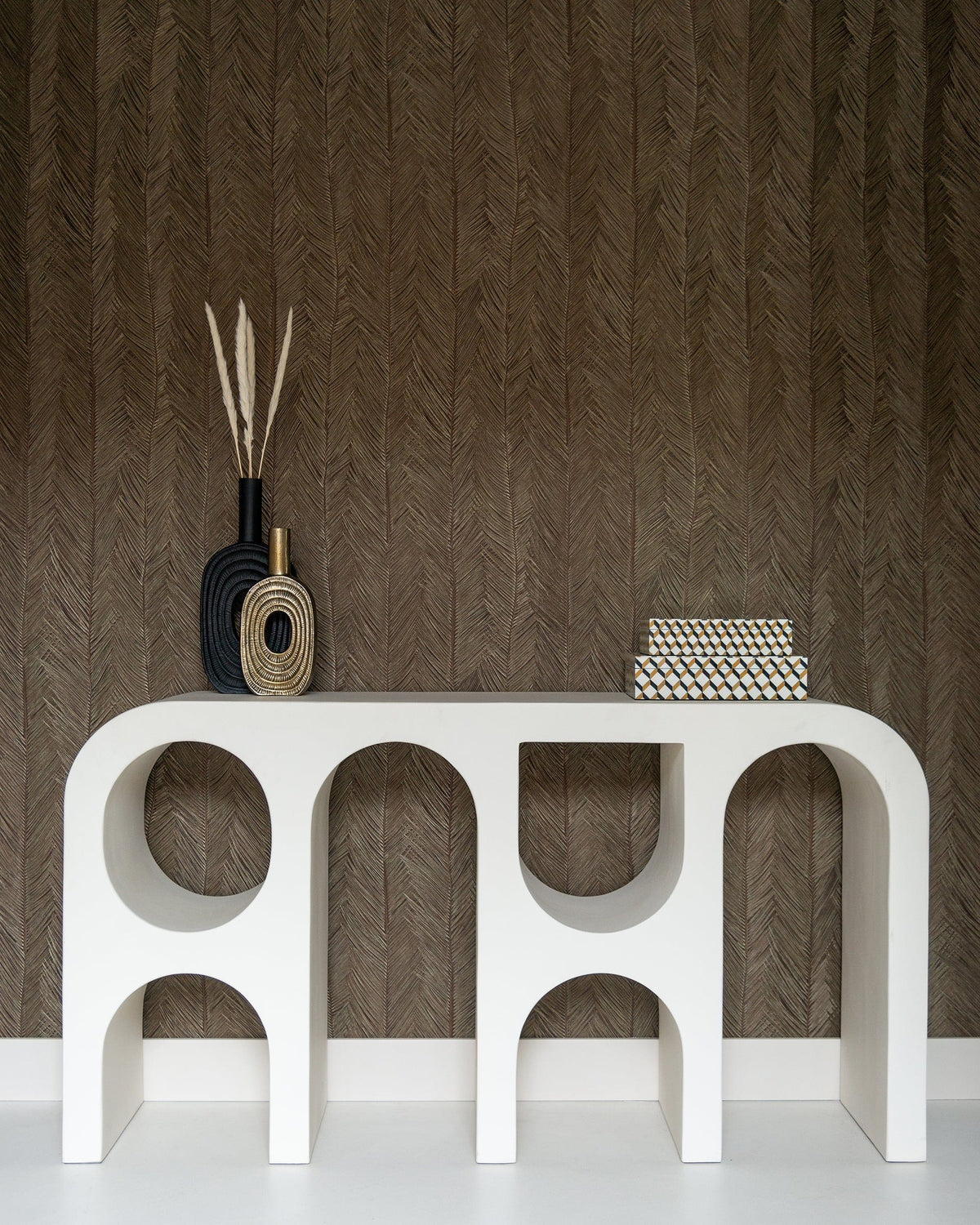 Richmond Interiors Living Console Bloomstone House of Isabella UK