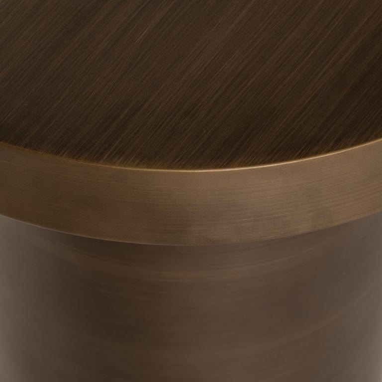 Richmond Interiors Living Console Bubba (Brushed Gold) House of Isabella UK