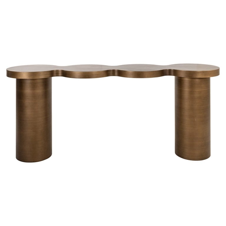 Richmond Interiors Living Console Bubba (Brushed Gold) House of Isabella UK