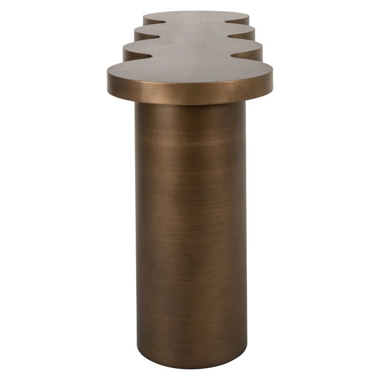 Richmond Interiors Living Console Bubba (Brushed Gold) House of Isabella UK