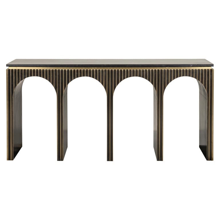 Console Les Arcs (Brushed Gold).
