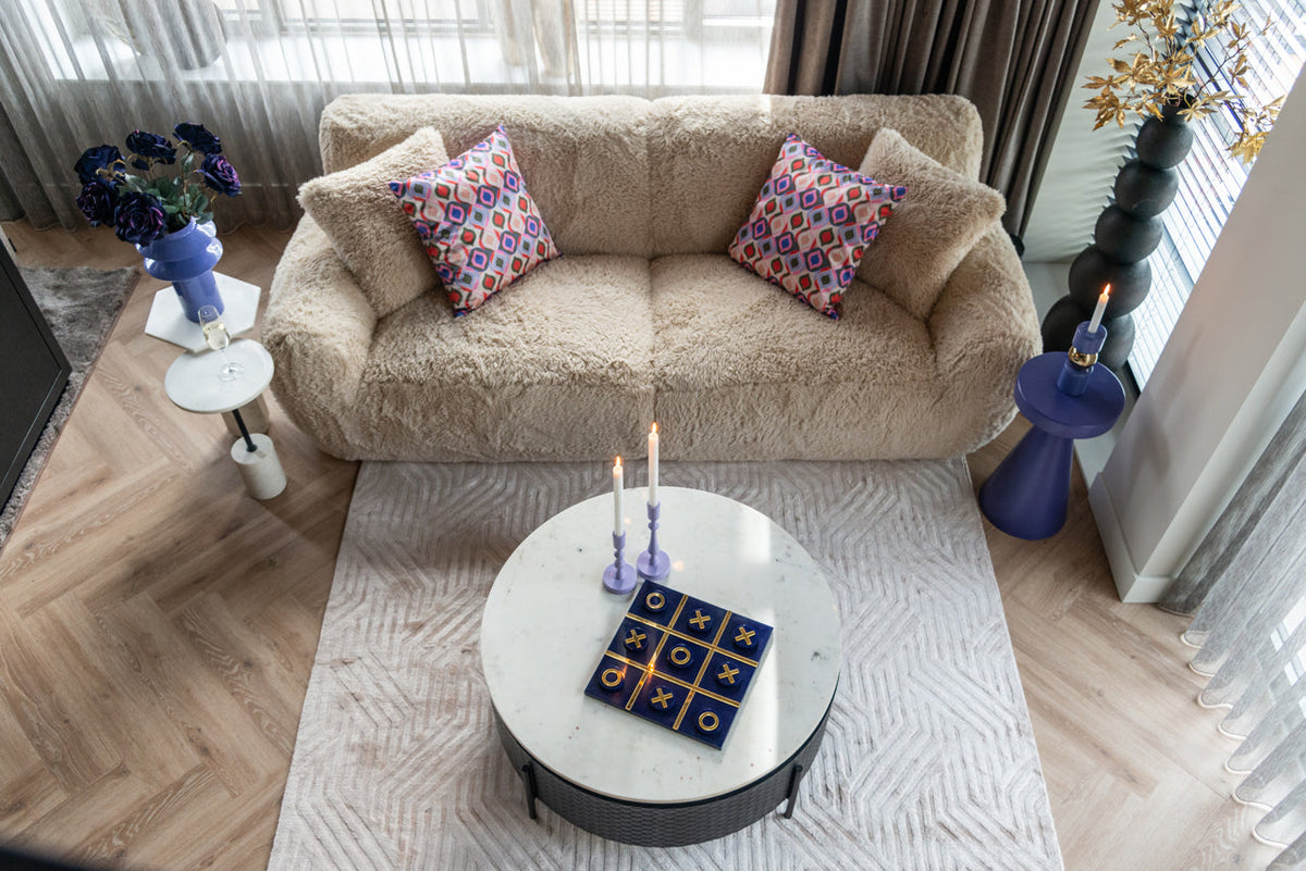 Richmond Interiors Living Cushion Meagan quadrant twig 50x50 House of Isabella UK