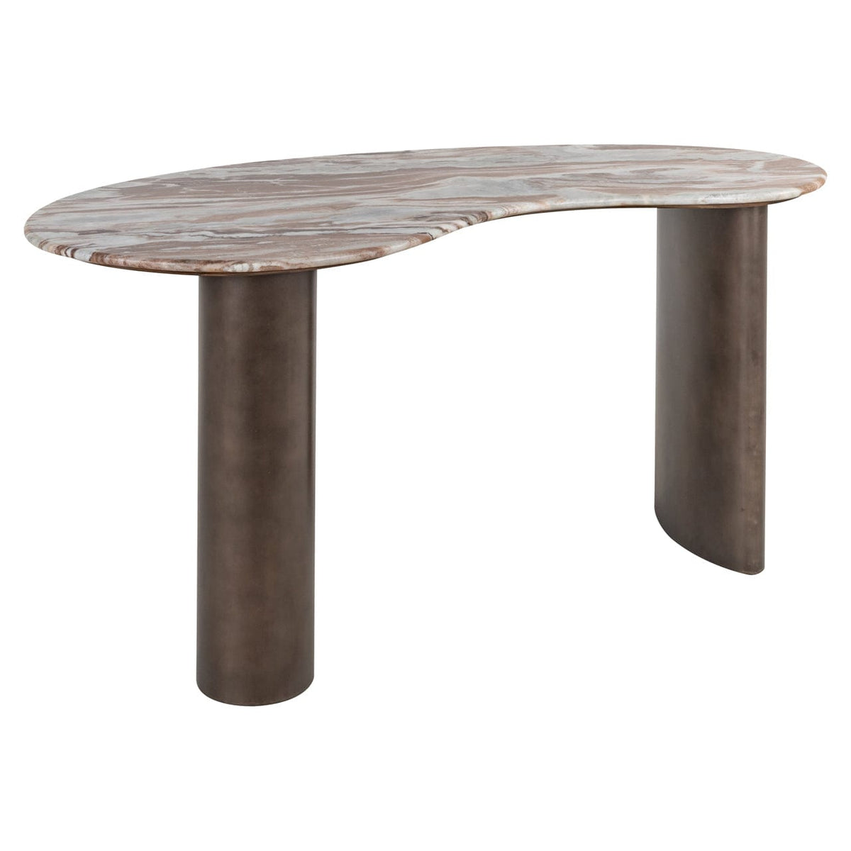 Richmond Interiors Living Desk Brando Blush beige House of Isabella UK