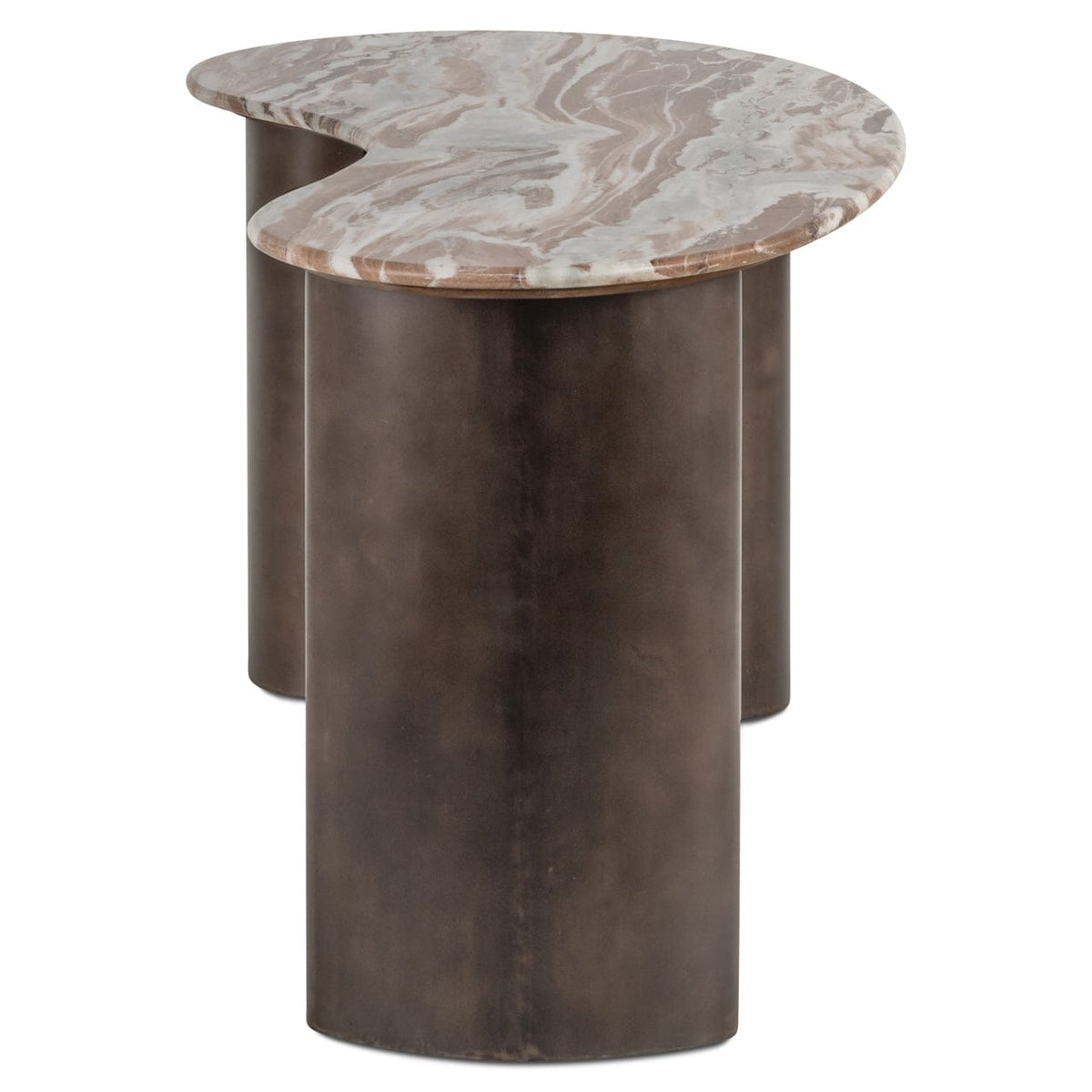 Richmond Interiors Living Desk Brando Blush beige House of Isabella UK