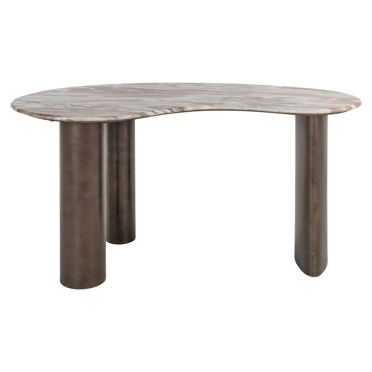 Richmond Interiors Living Desk Brando Blush beige House of Isabella UK